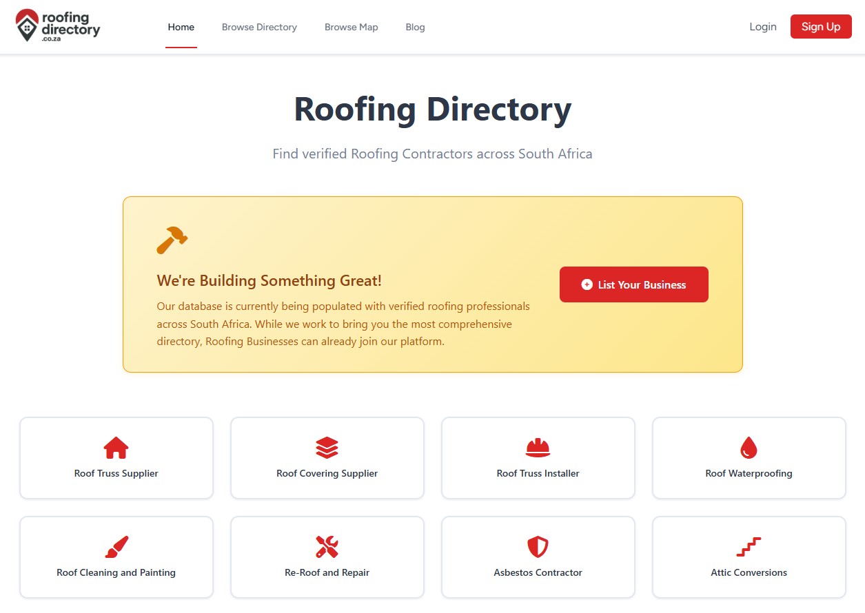 Roofing Directory